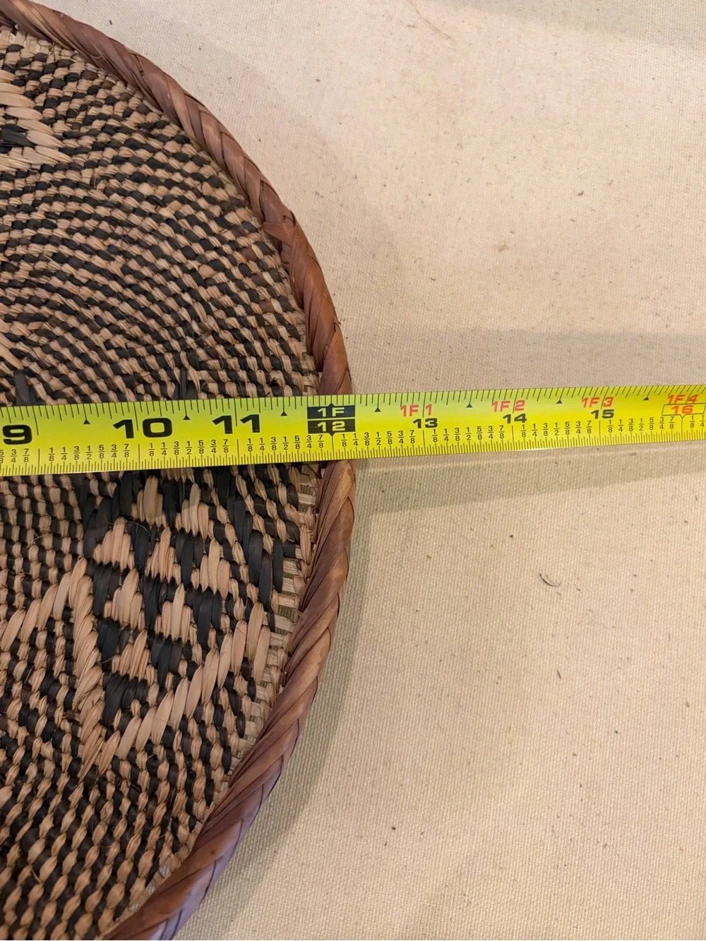 One of a Kind! NEW Woven Basket. Made by Binga people of Zambia Zimbabwe Africa
